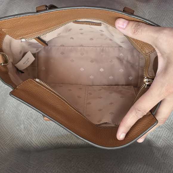 Kate Spade Jackson Camel Brow Satchel Bag - Picture 6 of 12